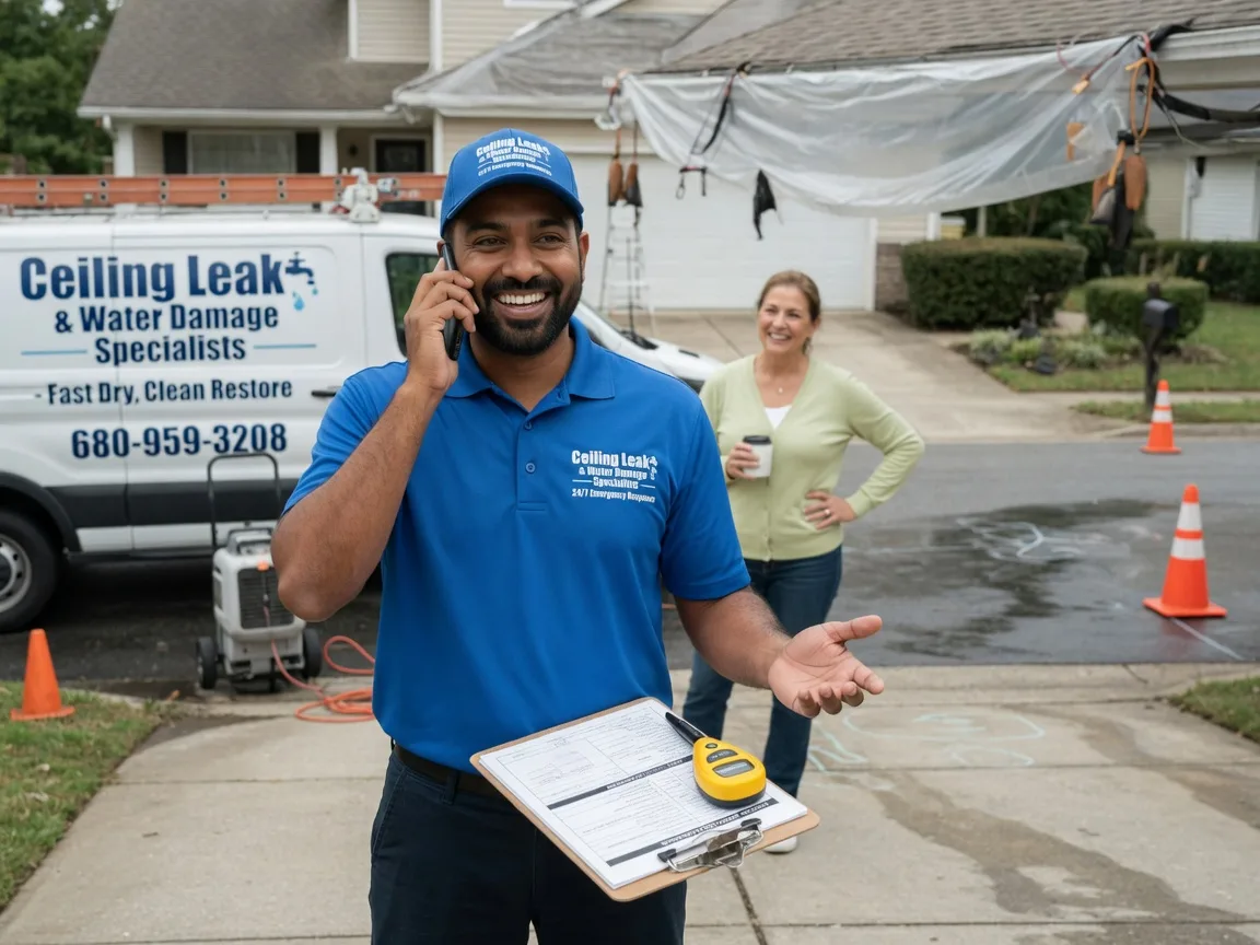 Ceiling Leak Cleanup Higginsport, OH FAQs